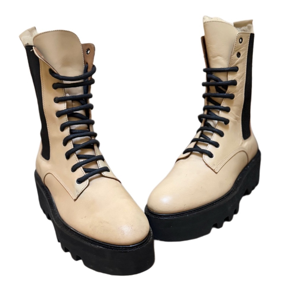 AUTHENTIC ATP Atelier
Leather Combat Boots - Picture 3 of 9